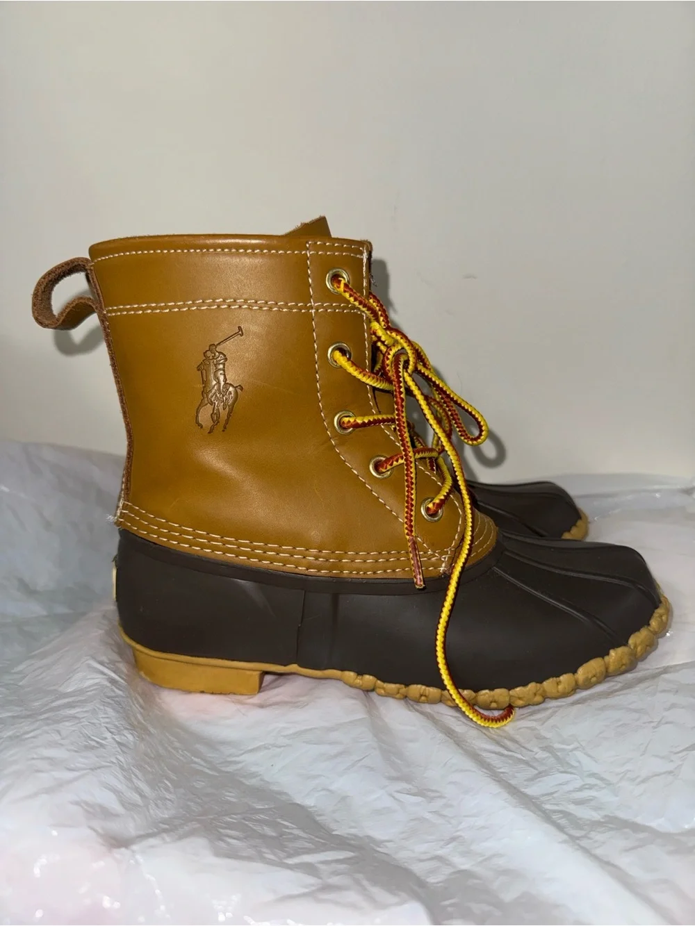 Ralph Lauren padded brown